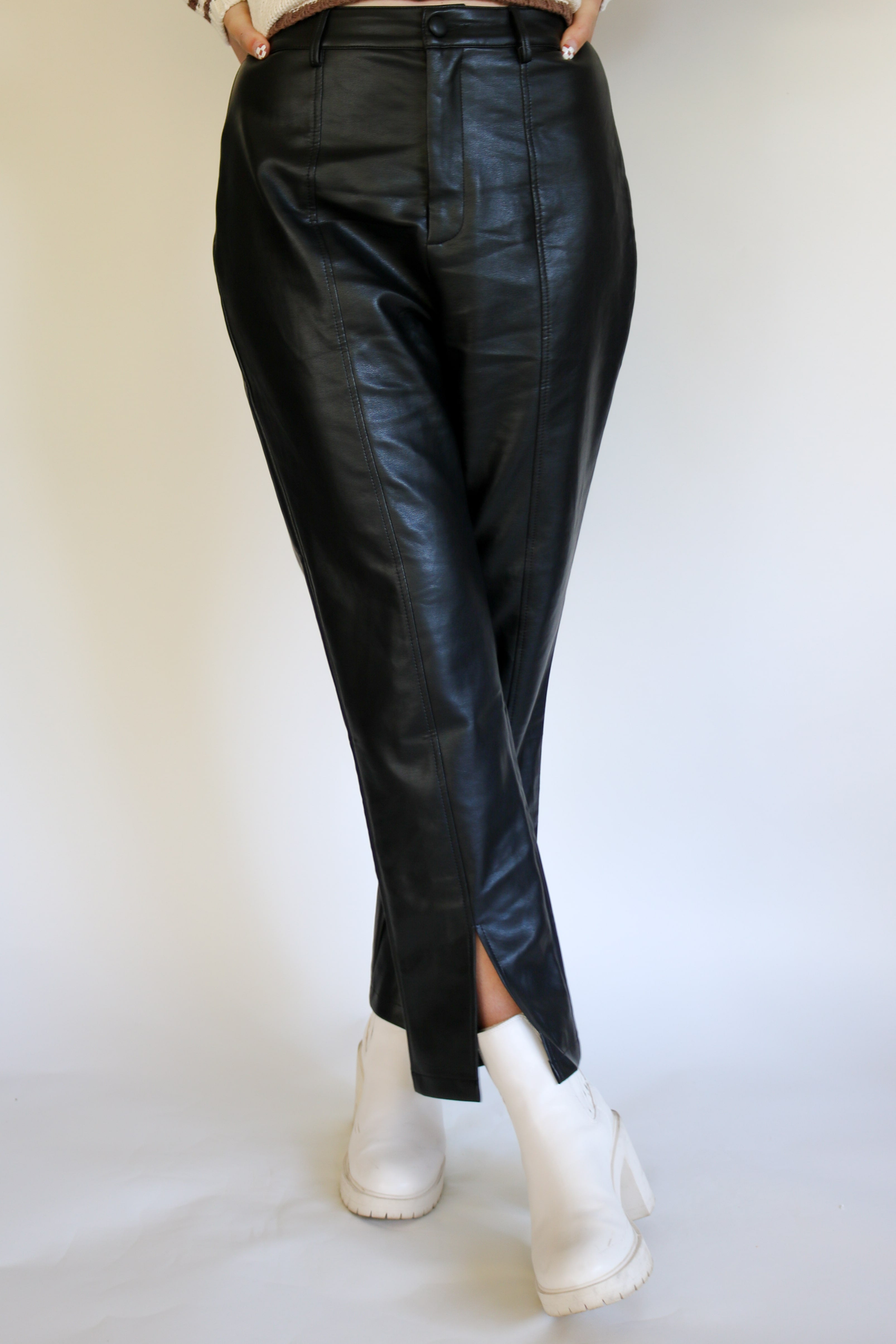 Black Leather Pants*