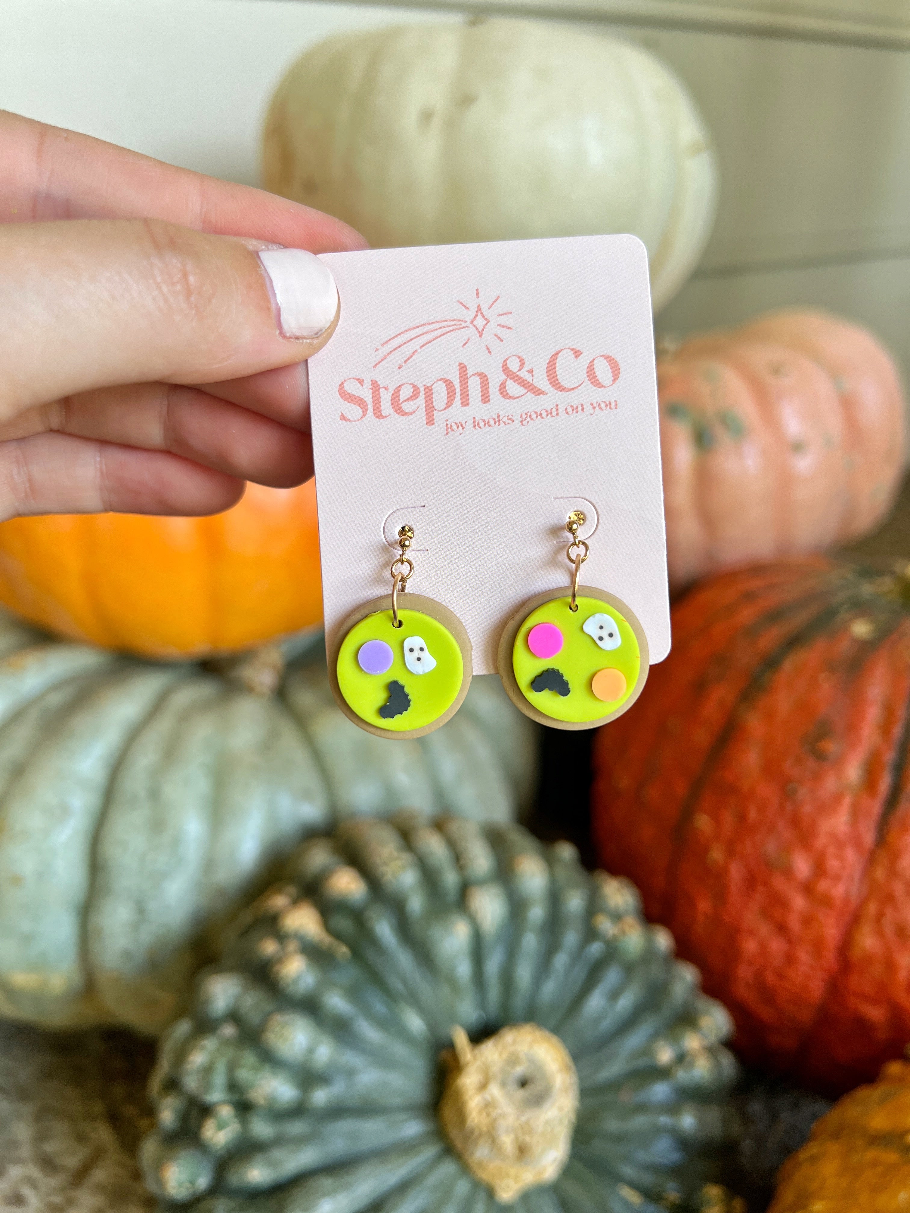 Halloween Sugar Cookie earrings 🍪