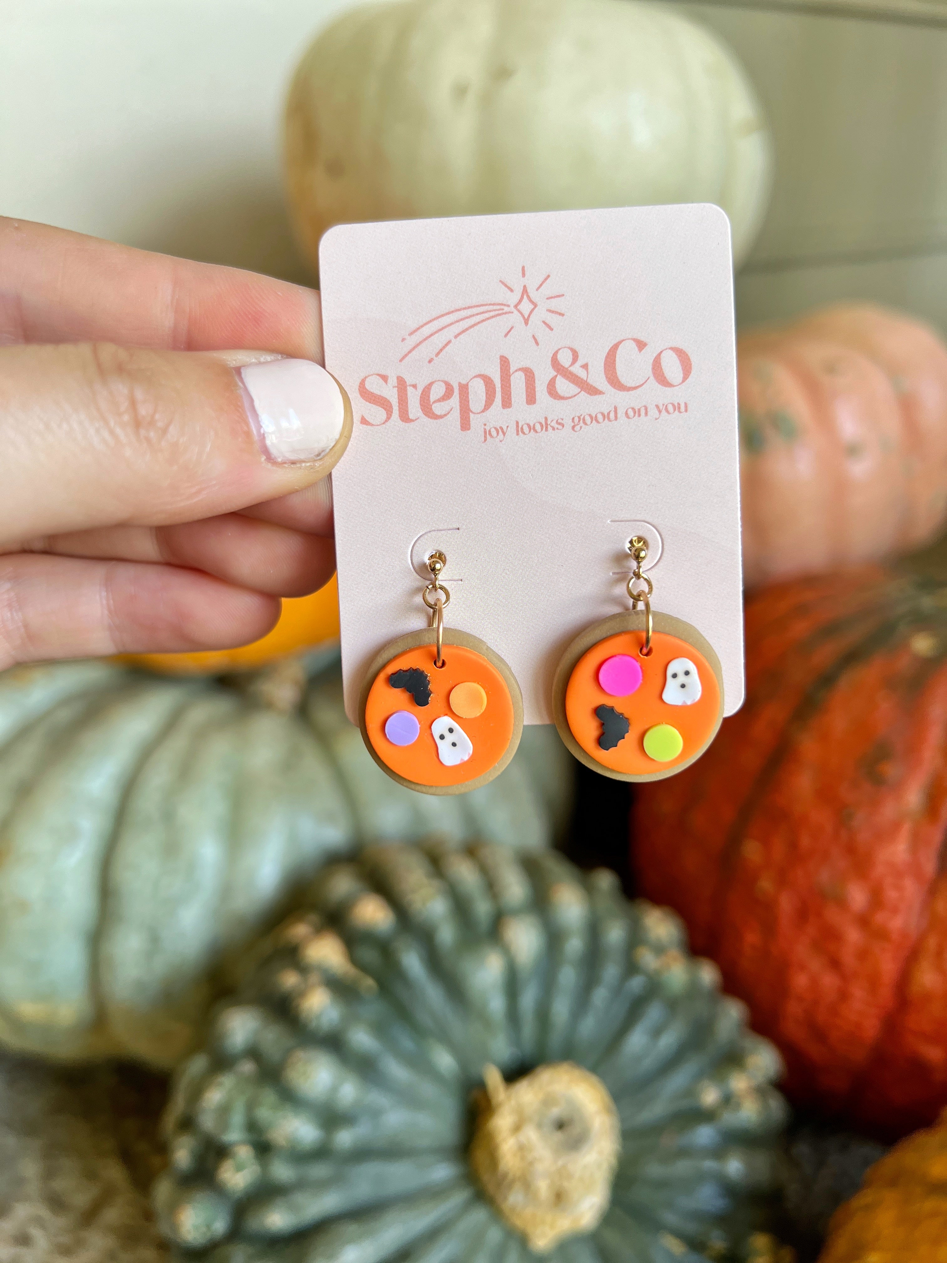 Halloween Sugar Cookie earrings 🍪