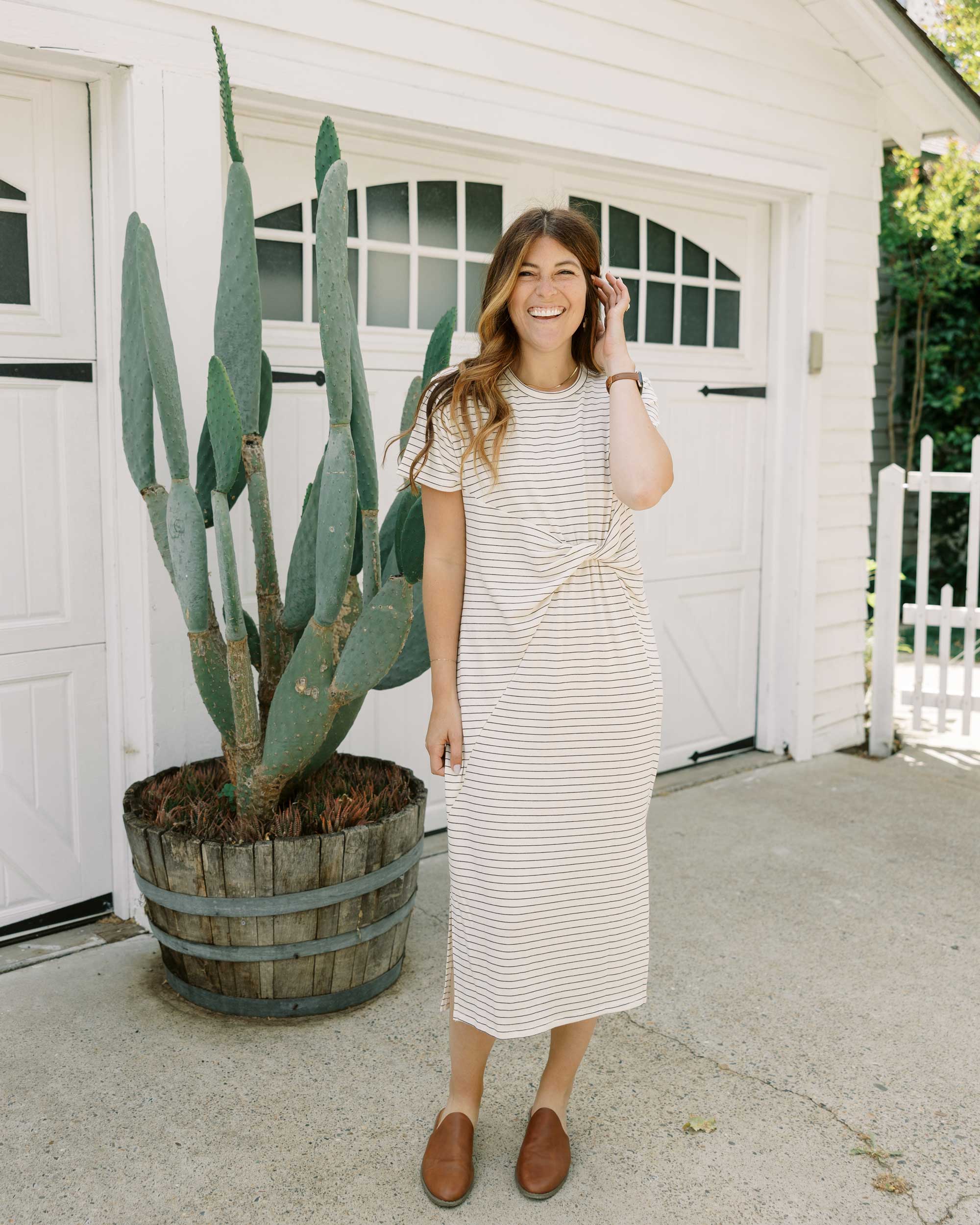 Striped Tee Dress