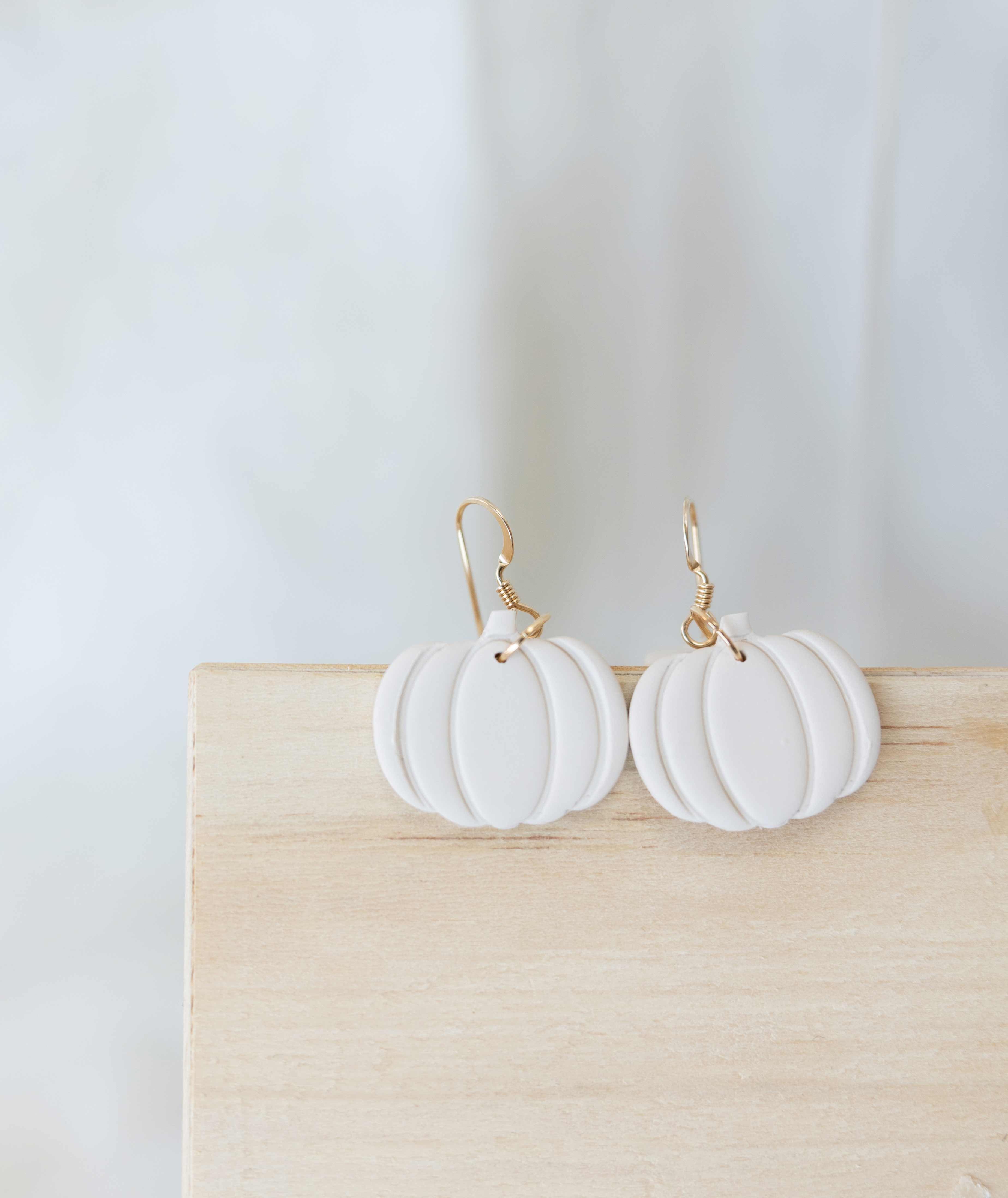 Pumpkin Earrings