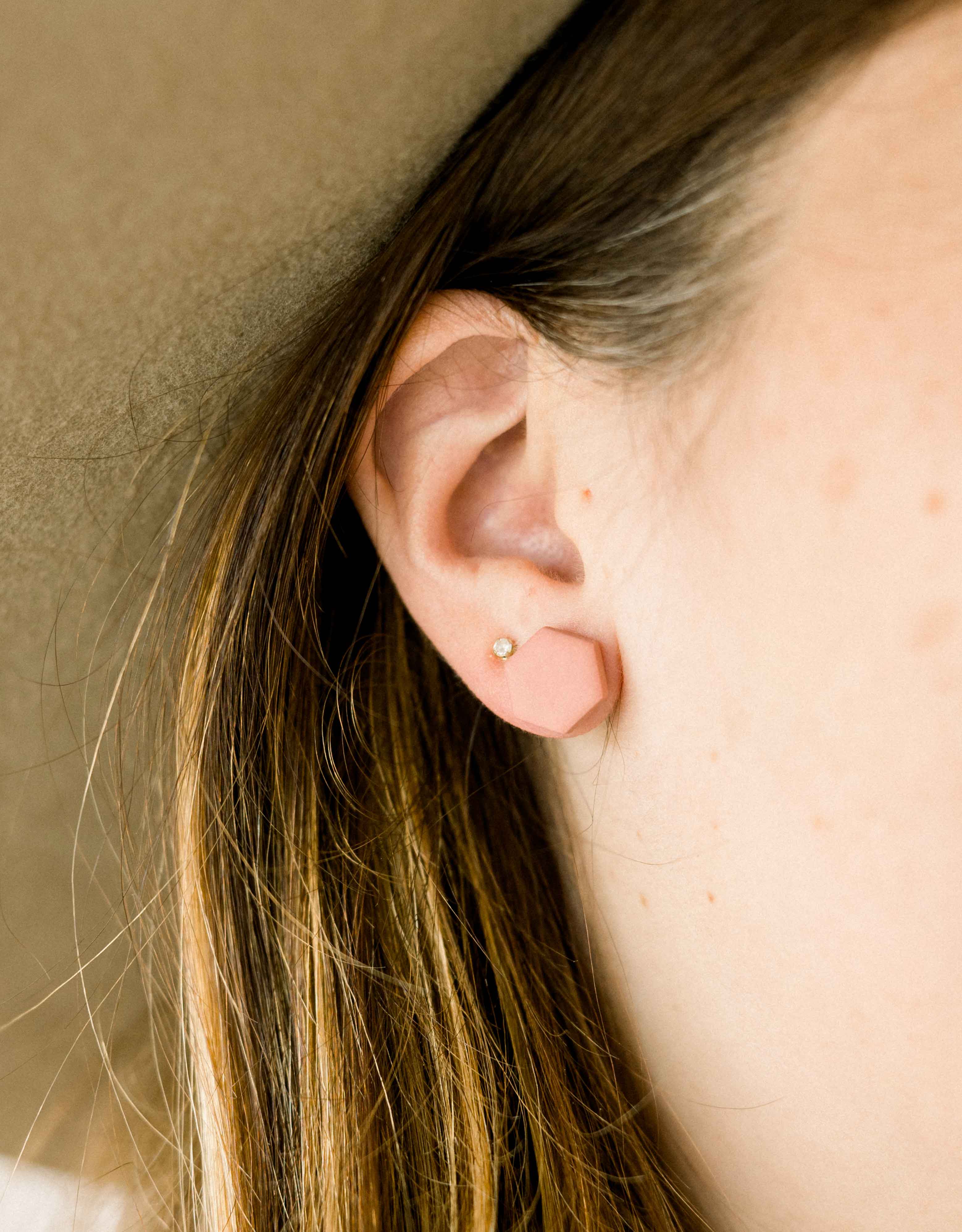 Neutral Pink Mini Scout Stud Set